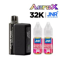 POD RECHARGEABLE - AEROX 32K - STRAWBERRY WATERMELON ICE - JNR