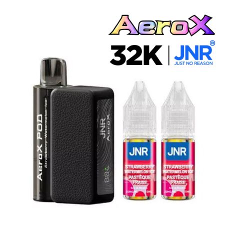 POD RECHARGEABLE - AEROX 32K - STRAWBERRY WATERMELON ICE - JNR