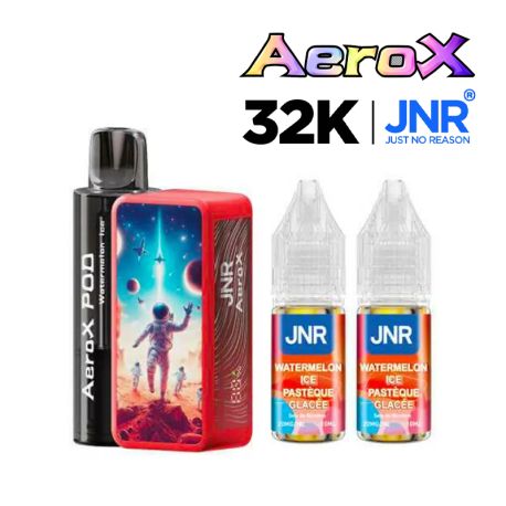 POD RECHARGEABLE - AEROX 32K - WATERMELON ICE - JNR