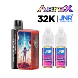 POD RECHARGEABLE - AEROX 32K - BLACK DRAGON ICE - JNR