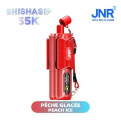 POD RECHARGEABLE - SHISHASIP 35K - PEACH ICE - JNR