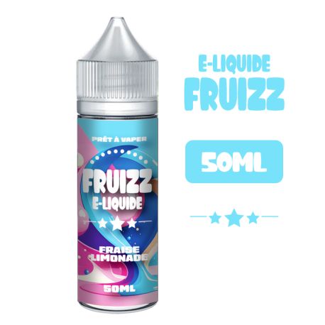 E-liquide 50ML DRAGON - FRAISE - FRUIZZ 