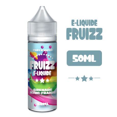 E-liquide 50ML FRUITS ROUGES - CERISE - FRUIZZ 
